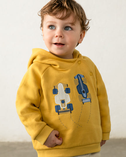 Pullover con cappuccio - 2417