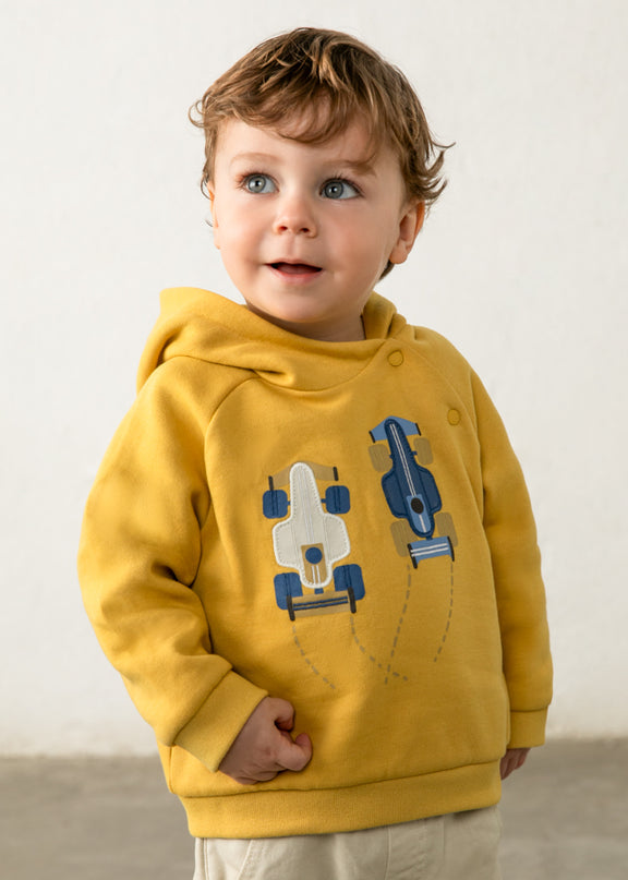 Pullover con cappuccio - 2417