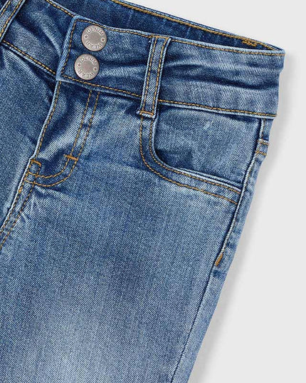 Pantalone denim flare low wai - 3586