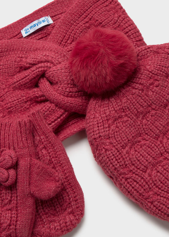 Compl. cappello guanti tricot - 10258