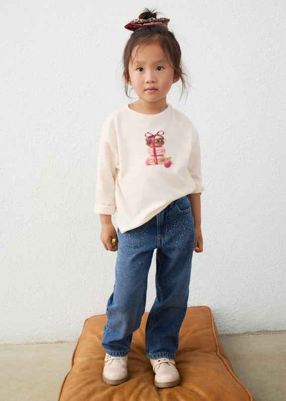 Pantalone lungo denim fantasi - 4520