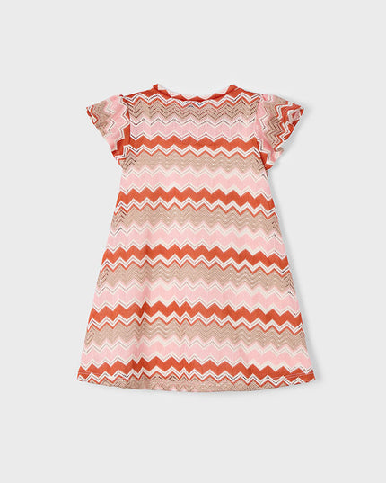 Vestito a maglia fantasia - 3926