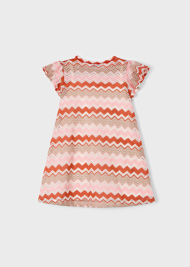 Vestito a maglia fantasia - 3926
