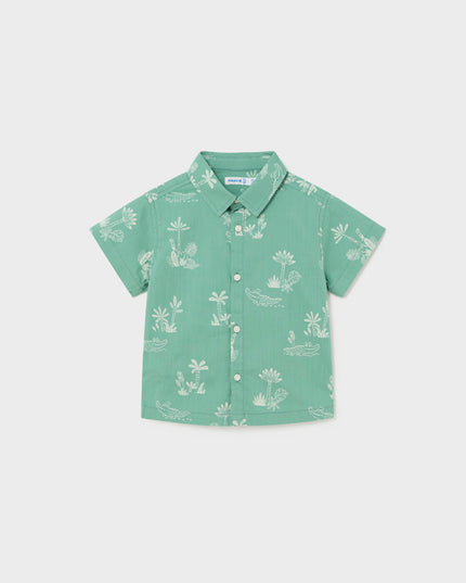 Camicia m/c stampata - 1112