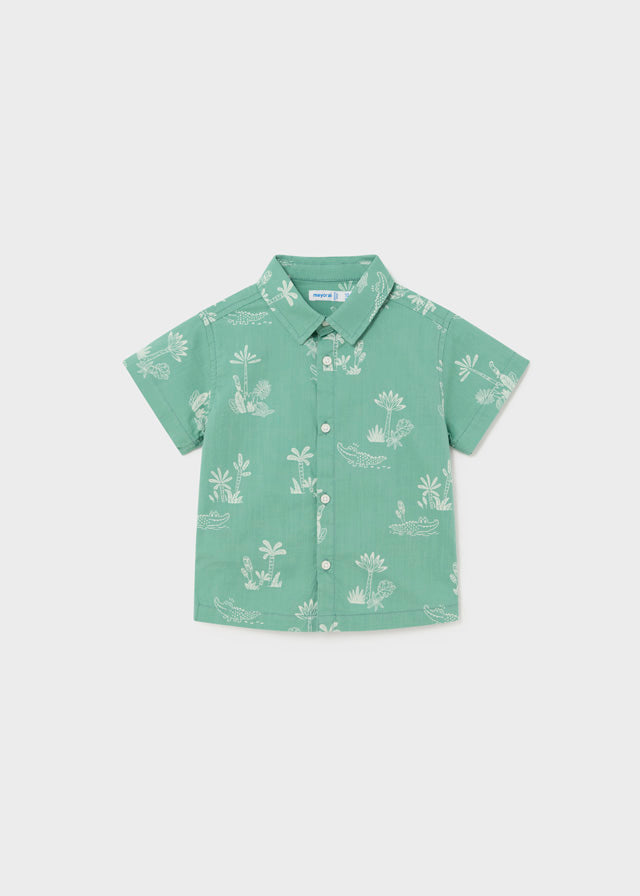 Camicia m/c stampata - 1112