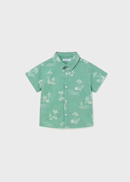 Camicia m/c stampata - 1112