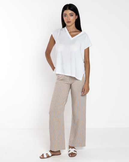 Blusa Donna Avorio LOKITA - Primavera Estate