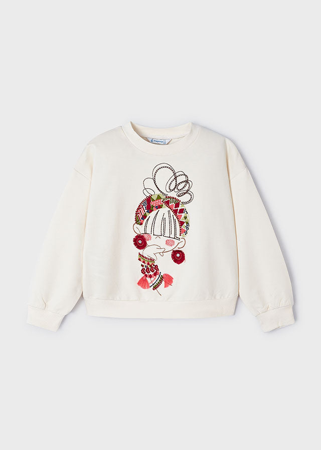 Pullover ricamato - 3469