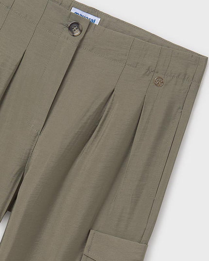 Pantalone lungo fluido cargo - 6536