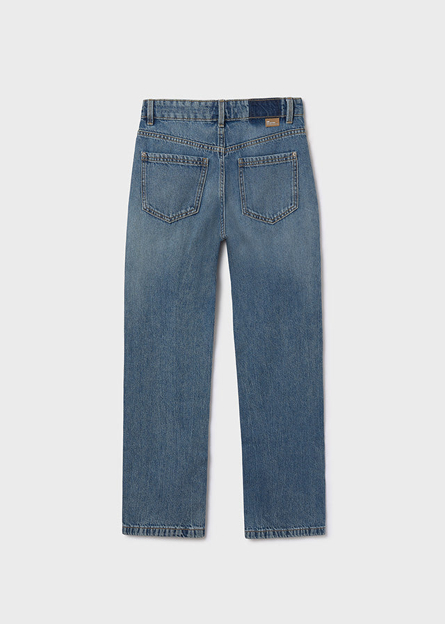 Pantalone lungo jeans relax - 7574