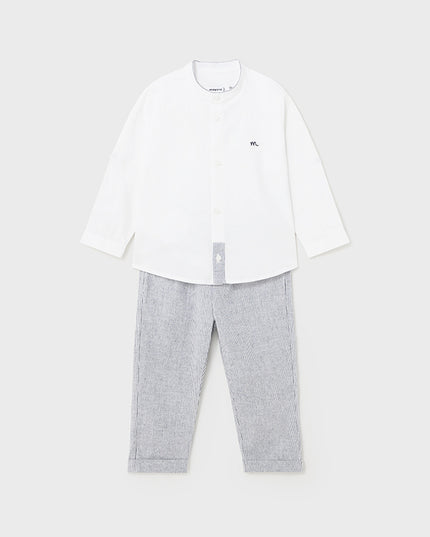 Completo pantaloni lino cani - 1555