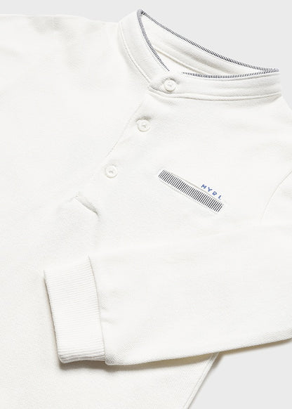 Polo manica lunga collo mao - 1109C