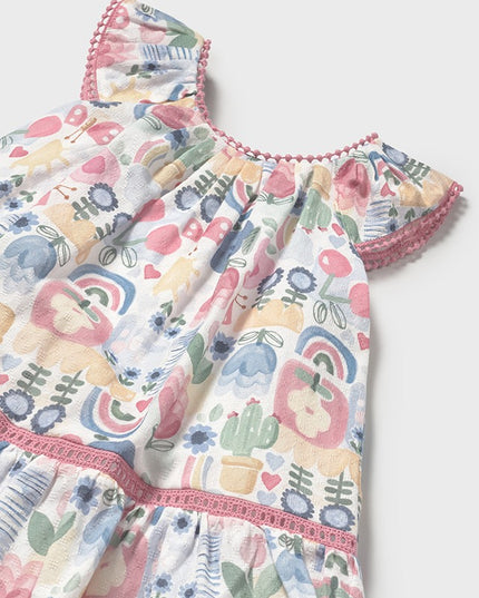 Vestitino bretelle stampato - 1917