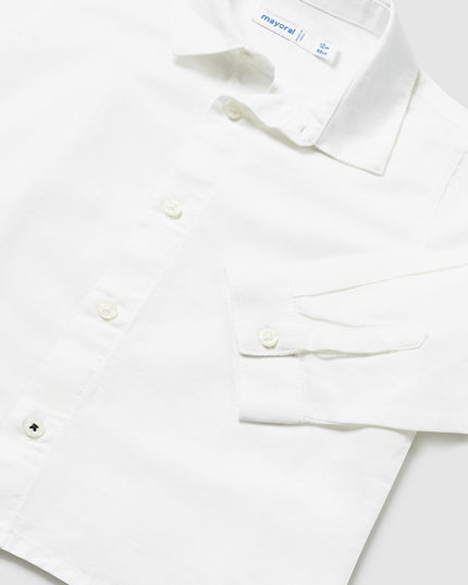 Camicia m/l lino basica - 117