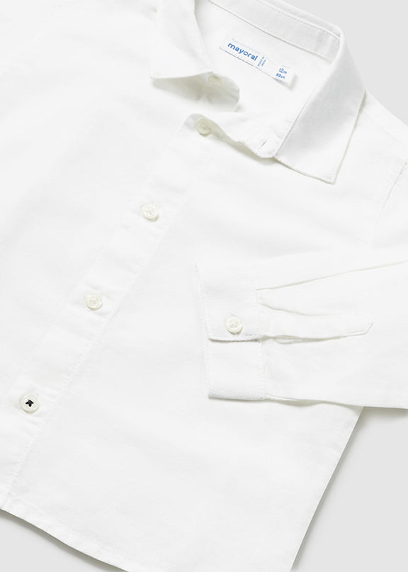 Camicia m/l lino basica - 117