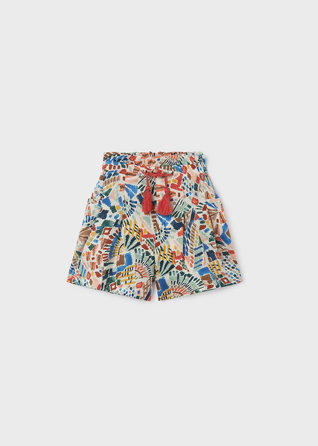 Gonna pantalone stampata - 6907