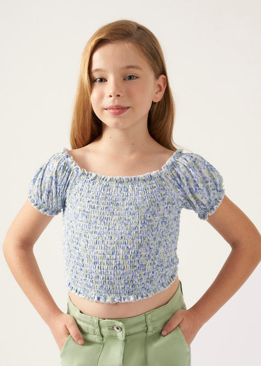 Blusa nido d'ape - 6104