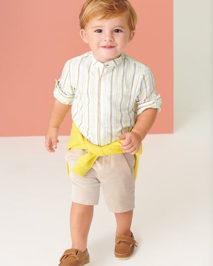 Bermuda lino elegante - 1284