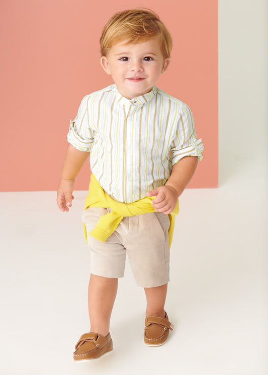 Bermuda lino elegante - 1284