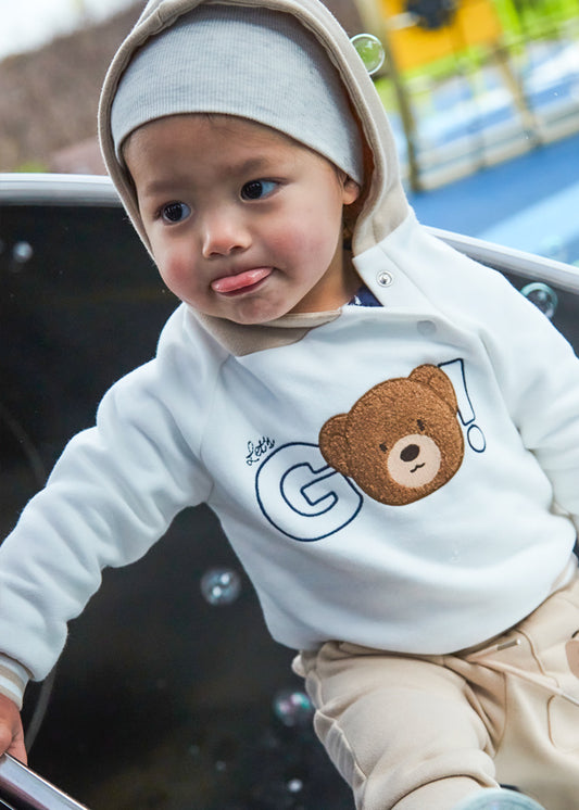 Pullover con cappuccio - 2414
