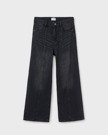 Pantalone lungo jeans wide leg - 6538