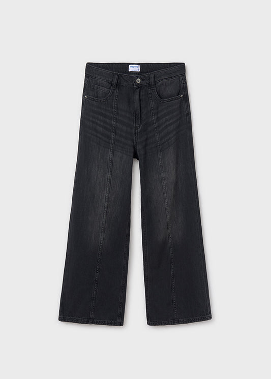 Pantalone lungo jeans wide leg - 6538