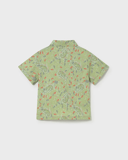 Camicia m/c  stampata - 1114V