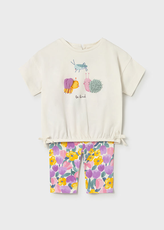 Comp.leggings stampato - 1753