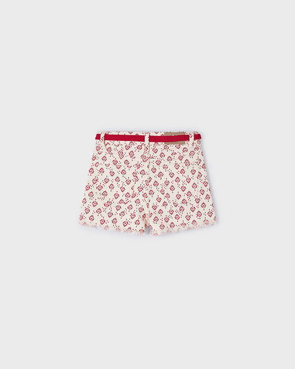 Pantalone corto cotone stampato - 3255