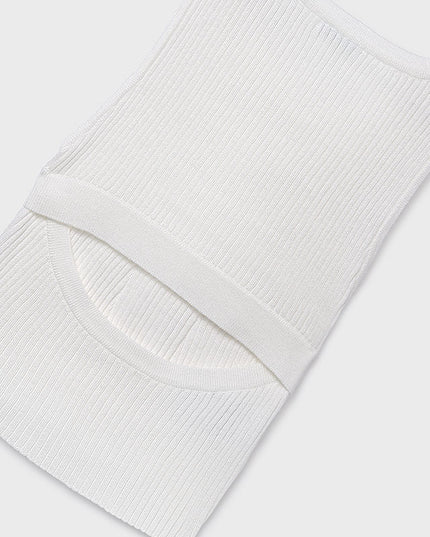 Top tricot cut out schiena - 6026S