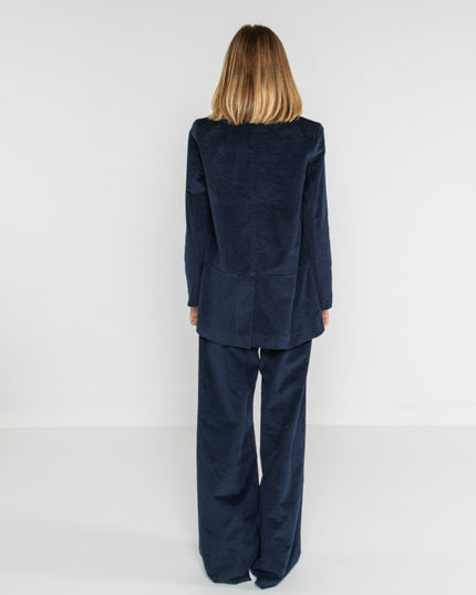 Pantalone palazzo denim di velluto - LOK101/147