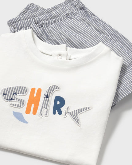 Completo Bermuda righe - 1253