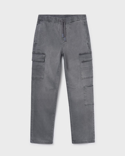 Pantalone denim jogger cargo - 6570