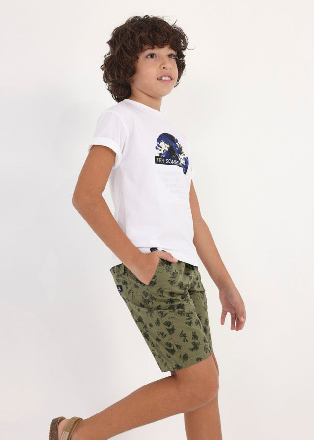 Bermuda jogger stampato - 6262