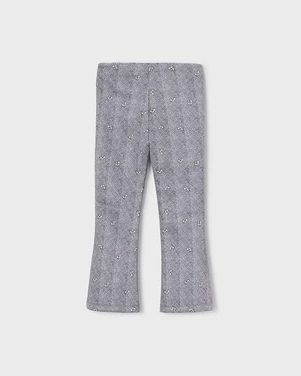 Leggings flare scamosci print - 4730