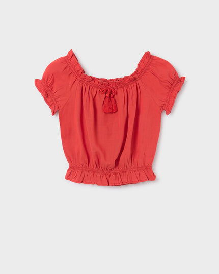 Top finto lino - 6026B