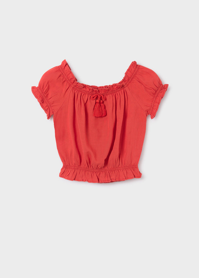 Top finto lino - 6026B