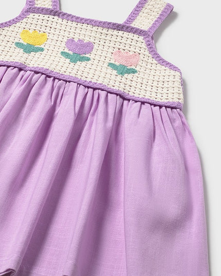 Vestito combinato crochet - 1931