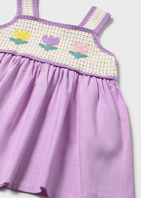 Vestito combinato crochet - 1931