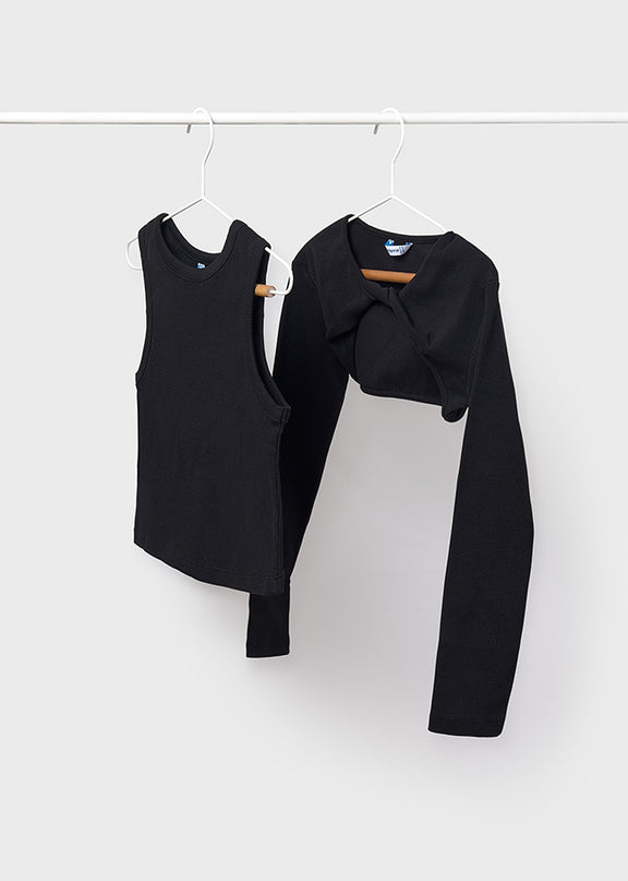 Completo twin set costine - 6150