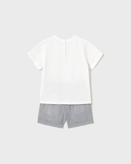 Completo Bermuda righe - 1253