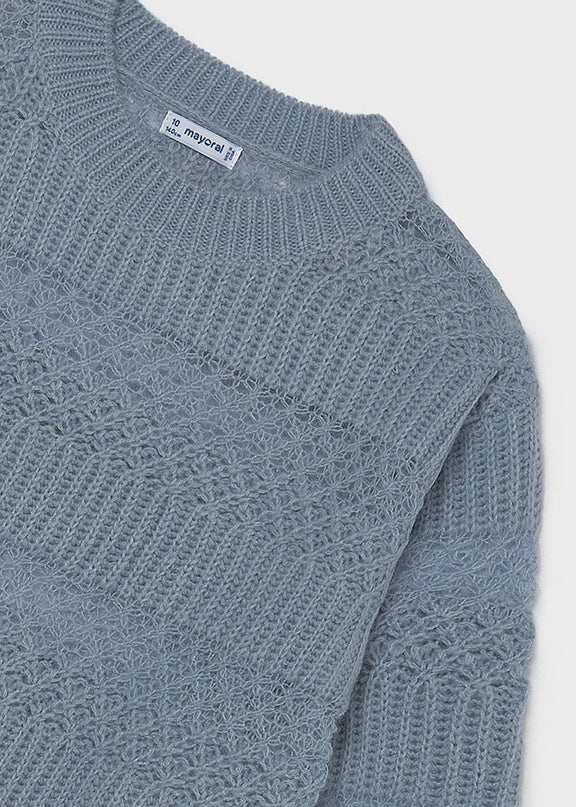 Maglione struttura traforato - 7335