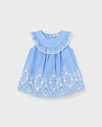 Vestito orlo ricamato - 1915B