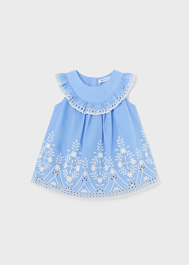 Vestito orlo ricamato - 1915B