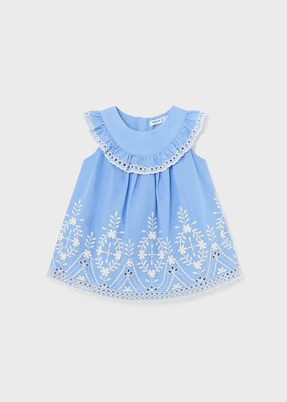 Vestito orlo ricamato - 1915B