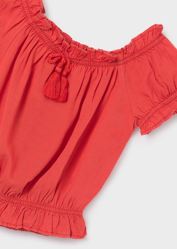 Top finto lino - 6026B