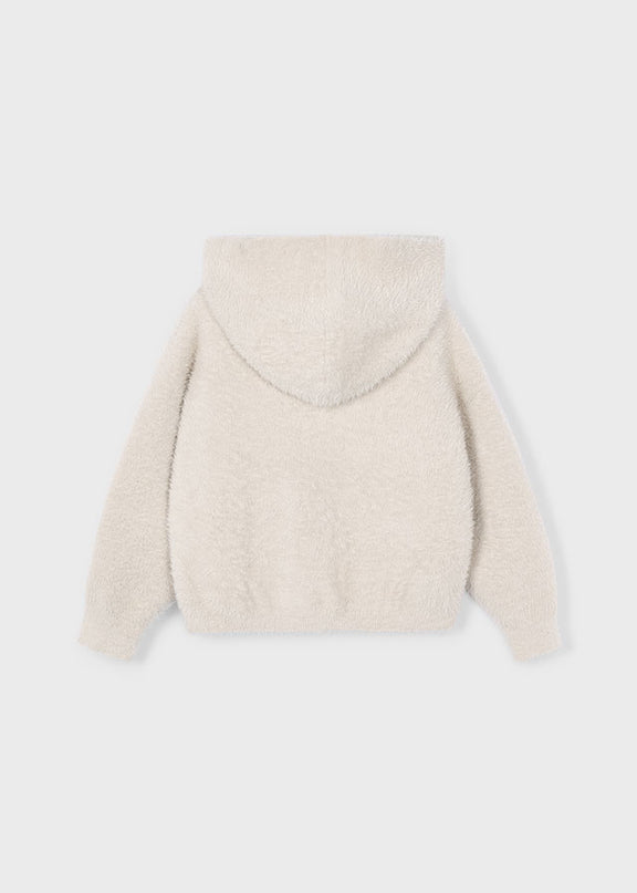 Felpa tricot con pelliccia - 4316