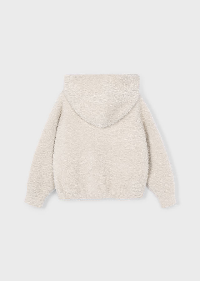 Felpa tricot con pelliccia - 4316