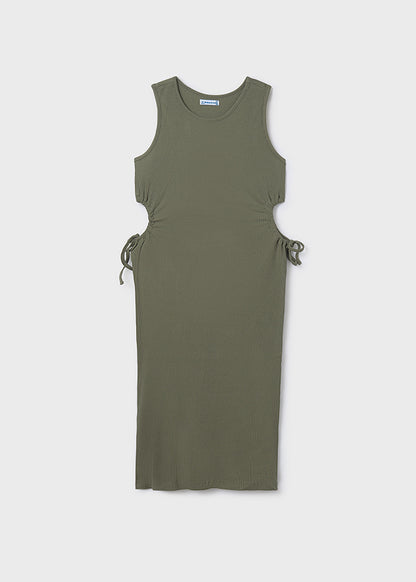 Vestito midi costine - 6985