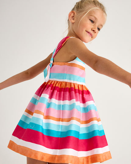 Vestito righine - 3920